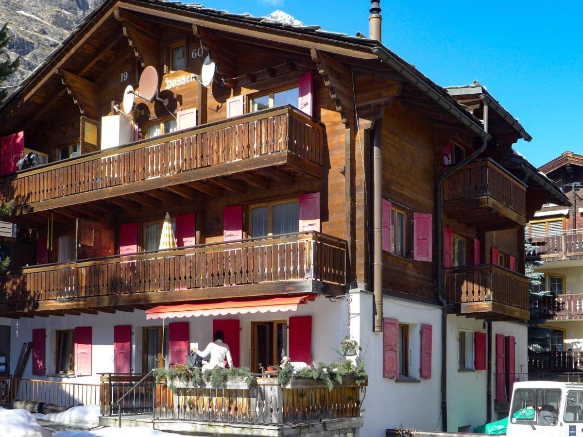 Apartment Chalet Dossen Zermatt Exteriör bild