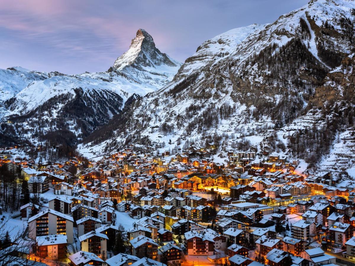Apartment Chalet Dossen Zermatt Exteriör bild